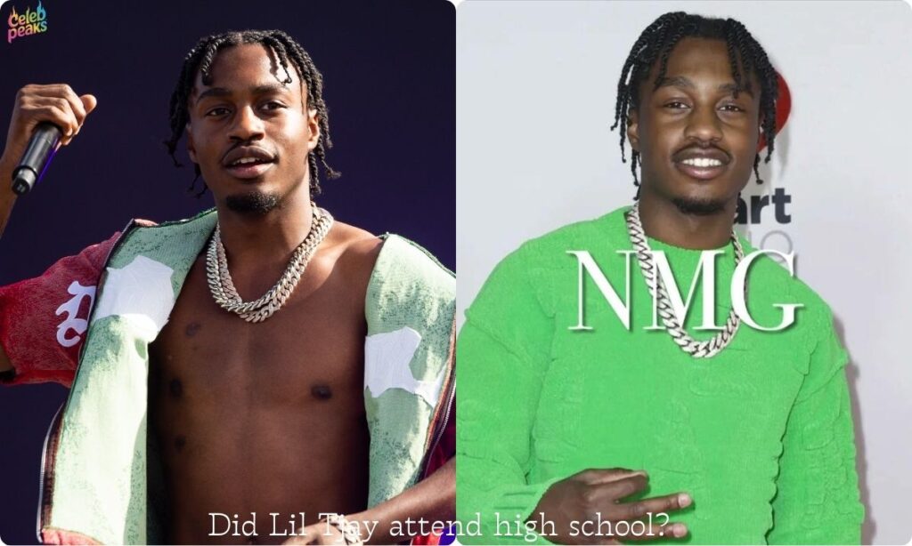Did Lil Tjay attend high school?